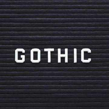 3/4'' Gothic Letter Set