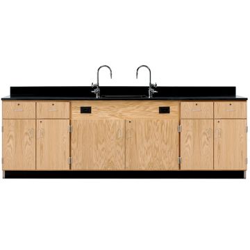 Wall School Science Lab Service Benches
