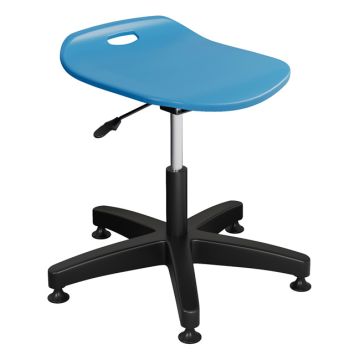 Potential Adjustable Height Backless Chair with Glides - 15-1/2" to 20-1/2" H