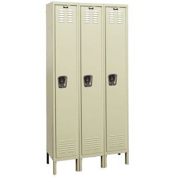 Premium Single-Tier 3-Wide Lockers (72'' H Opening)