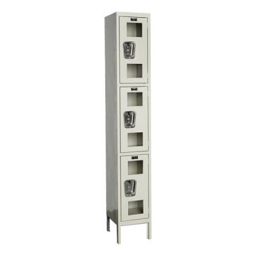Safety View Triple-Tier 1-Wide Lockers