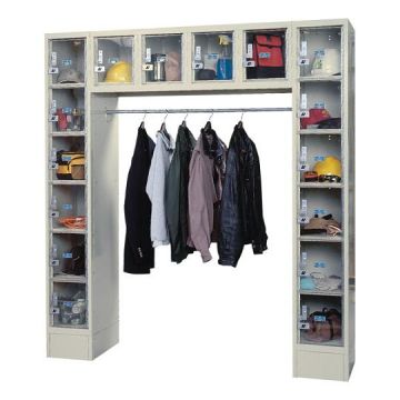 Safety View Metal 16-Locker Unit