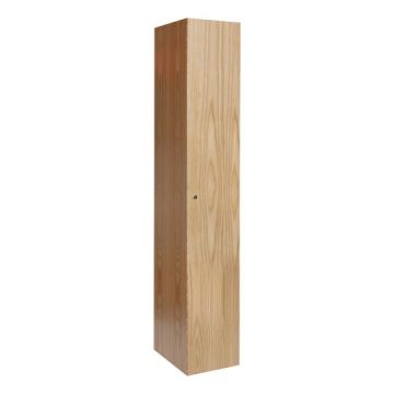 Single-Tier Wood Club Lockers