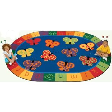 123 ABC Butterfly Fun KIDSoft Rug