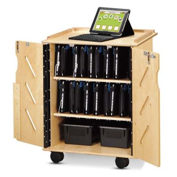 Laptop and Tablet Storage Cart