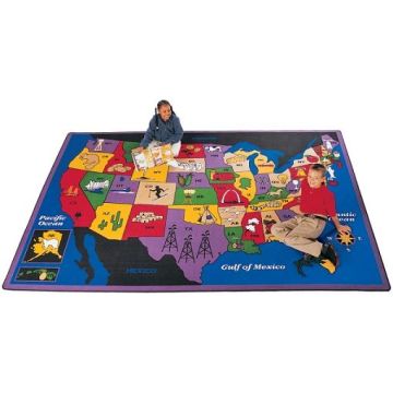 Discover America Carpet
