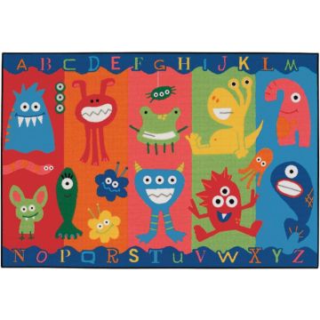 Alphabet Monsters Value Rug
