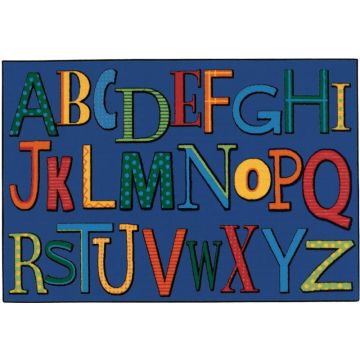 Playful Alphabet Value Rug
