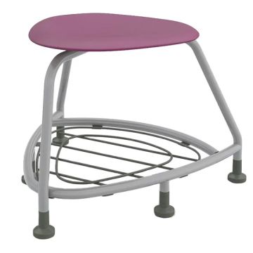 360 Series Backless Chair w/ Bookbag Rack & Glides
