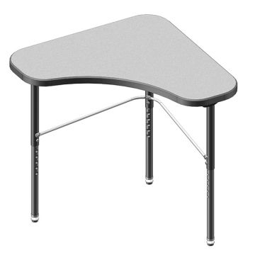 Stealth Flexible Collaborative Student Desk- Laminate Top w/ Sprayed Edge