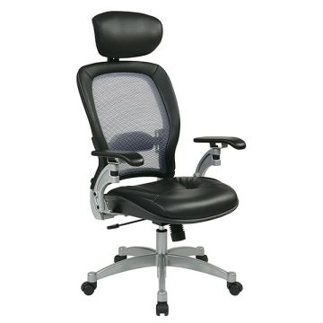 Professional Light AirGrid Back Chair w/ Headrest