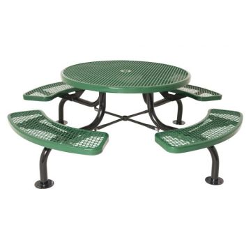 Round UltraSite Span Leg Outdoor Table