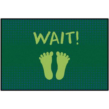 Stand and Wait Rug - 3'x4'6'' Rectangle