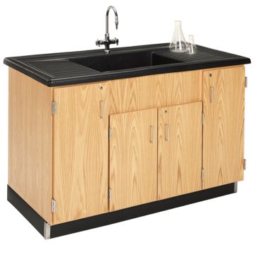 Stationary Clean Up Sink with Polyolefin Top