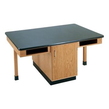 Double Face Science Tables with Storage