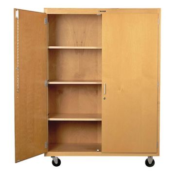 Mobile Shelf Storage Cabinet