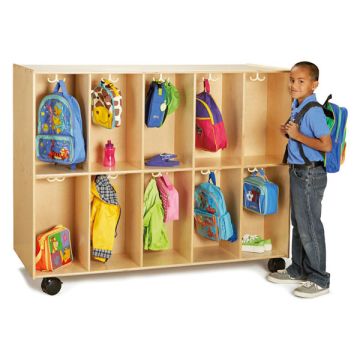 Mobile Two-Sided 20 Section Backpack Cubbie