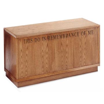 Classic Style Closed Communion Table