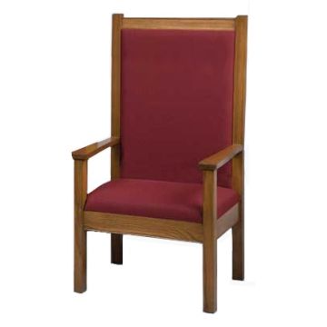 Classic Style Center Pulpit Clergy Chair