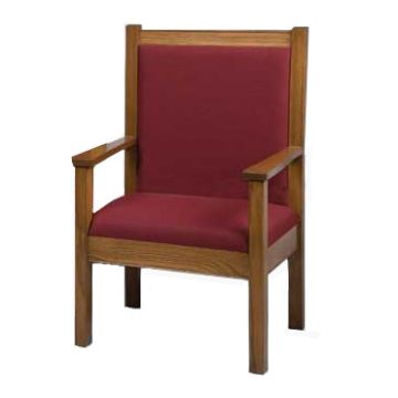 Classic Style Side Pulpit Clergy Chair