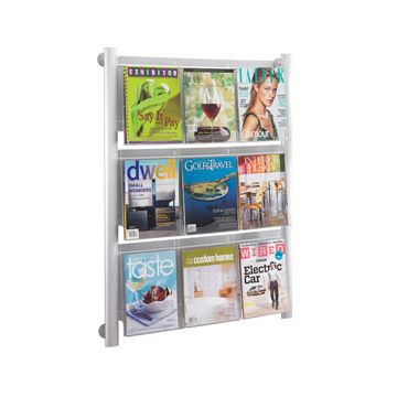 Luxe Magazine Rack (9 pocket)