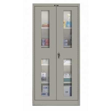 400 Series Tall Storage Cabinet w/ Safety View Door (36'' W x 18'' D x 72'' H)