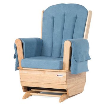 SafeRocker Standard Glider Rocking Chair- Natural Frame