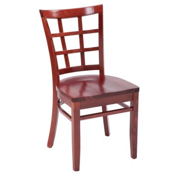 4317 Cafe Chair w/ Wood Seat