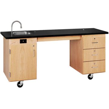 ADA Compliant Mobile Science Table Lab Station