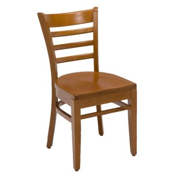 4505 Cafe Chair w/ Wood Seat