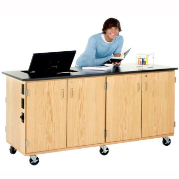 Interactive Mobile Media Cabinet