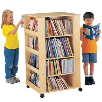 Media Tower Book Display