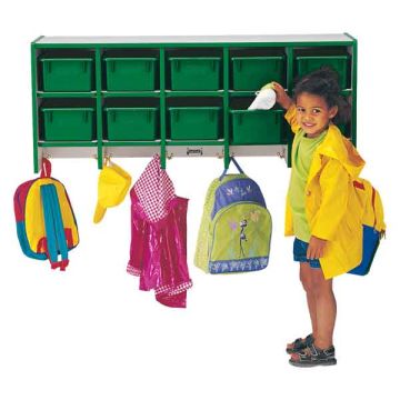 Rainbow Accents Wall Mounted Coat Locker