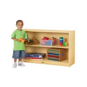 Low Straight Shelf Mobile Unit