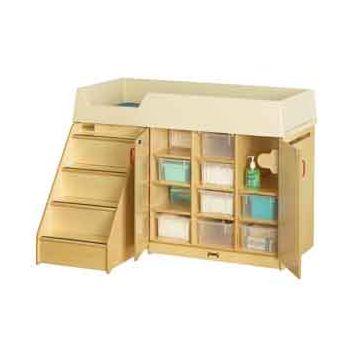 Diaper Depot with Stairs