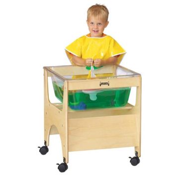 See-Thru Mini Sensory Table with Brick Lid