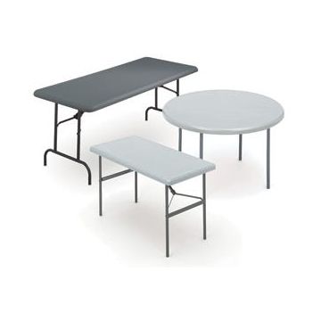 Plastic Resin IndestrucTable Folding Tables