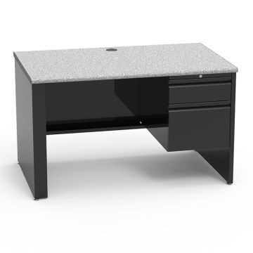 53 Series Teacher Desk w/ Single Pedestal