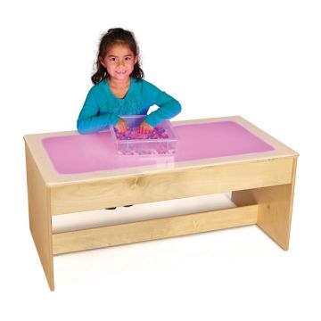 Large Multicolored Light Table
