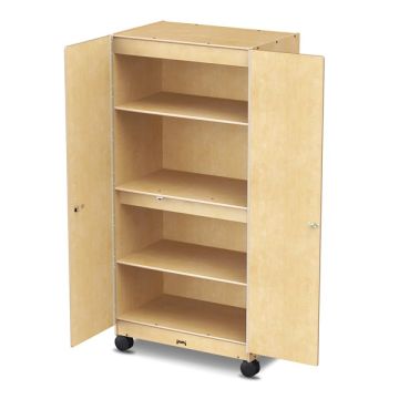 Birch Mobile Storage Cabinets