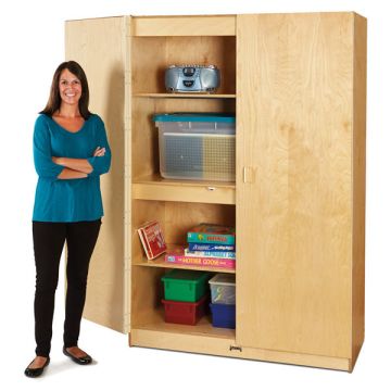 Birch Storage Cabinets