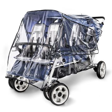 Jamboree 6-Passenger Stroller Rain Cover