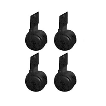 Set of 4 Casters for Stand-Up Lectern