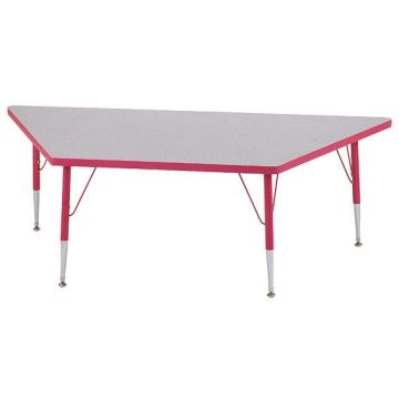 Color Banded Activity Table (30'' x 30'' x 60'' Trapezoid)