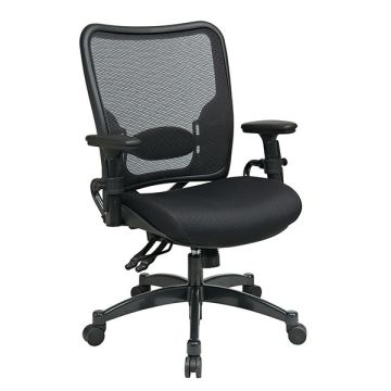 Professional Dual Function Dark AirGrid Back Chair