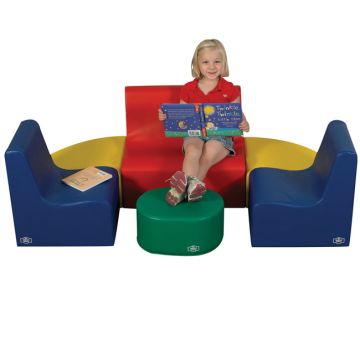 10'' Medium Tot Contour 6-Piece Seating