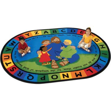 Jesus Loves the Little Children ValuePlus Rug
