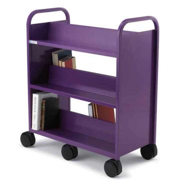 Gorilla Book Truck (6 Sloping Shelves)