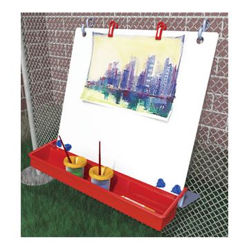 Single Hanging Fence Easel (23-1/2'' W x 22-1/2'' H)