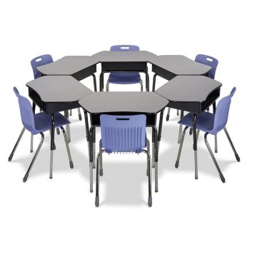 785 Desk with Collaborative Top